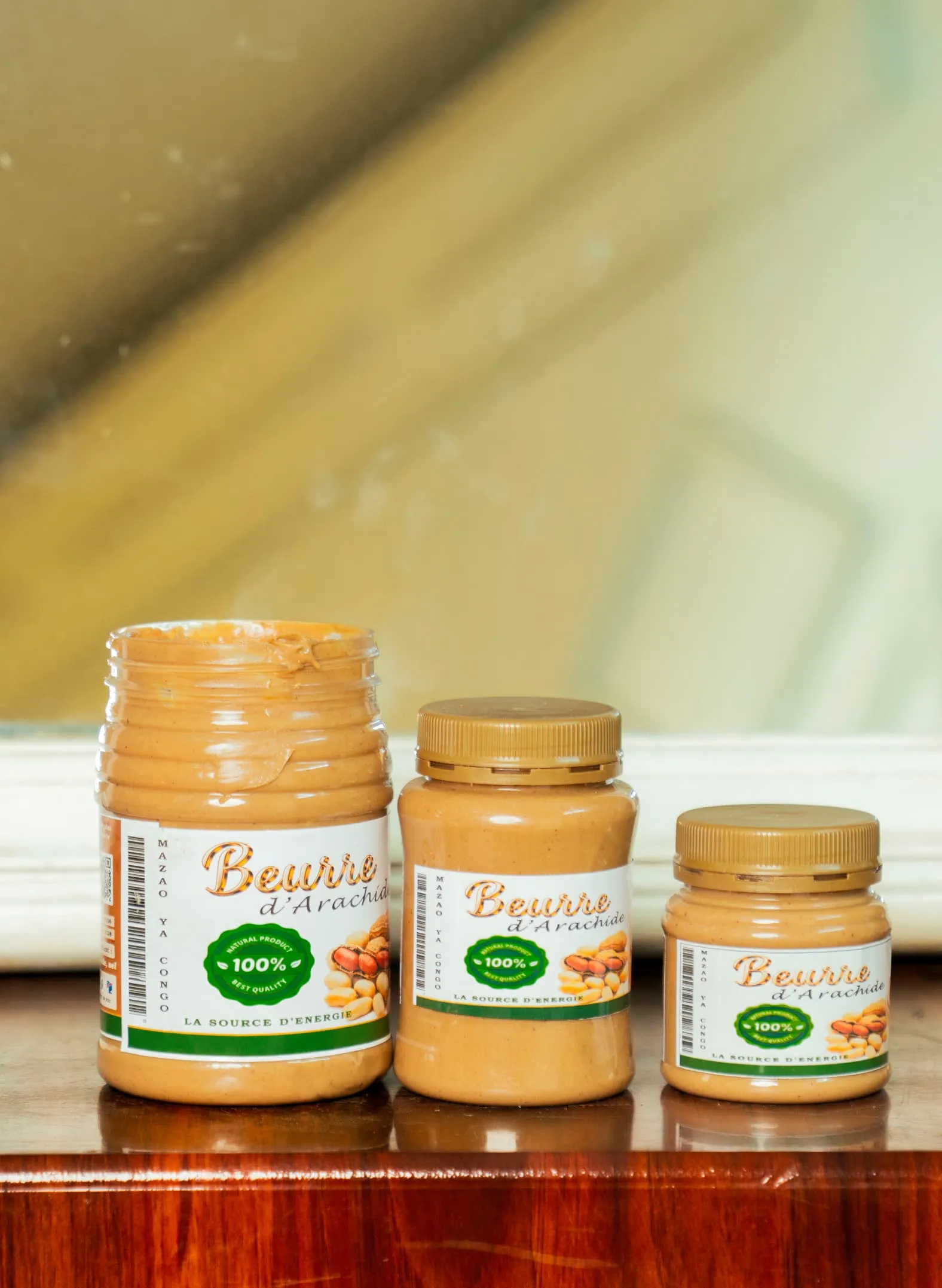 GIRO – Beurre d'arachide naturel fabriqué à Bukavu